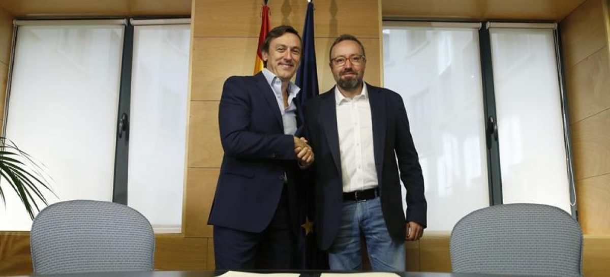 El PP y Ciudadanos firmaron pacto anticorrupción en España