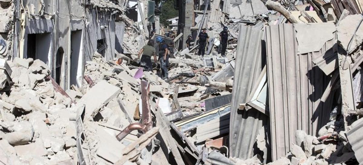 A 62 aumentó el número de fallecidos por el terremoto en Italia