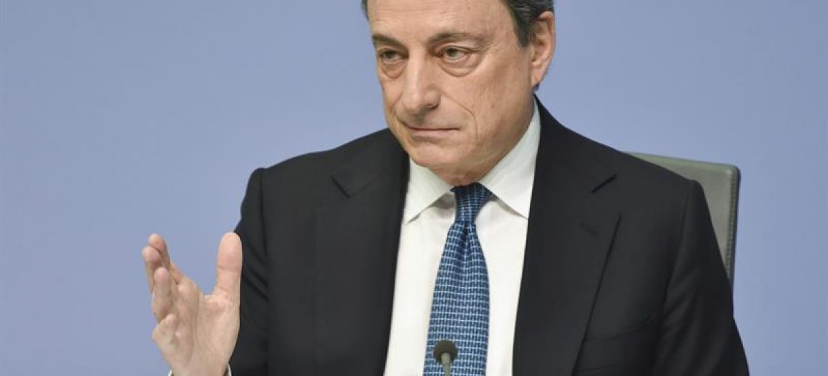 El BCE prevé un crecimiento de 1,7% este año y de 1,6% en 2017 y 2018