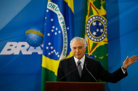 Cartes y Temer tratarán temas fronterizos y el realce del Mercosur