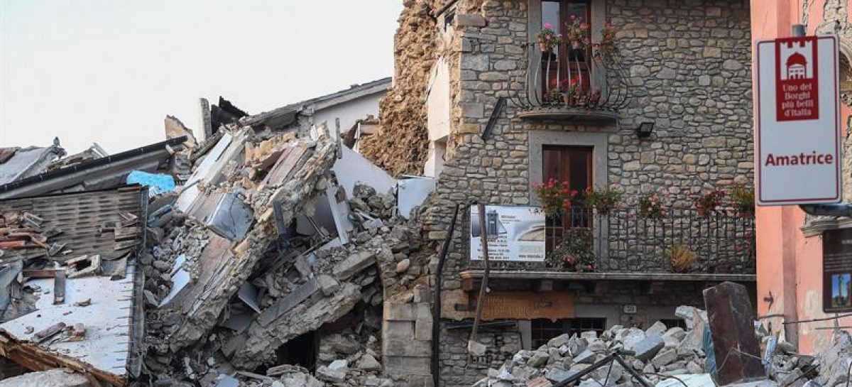 Sismo en Italia dejó 4.000 millones de euros en pérdidas y a 2.500 personas sin casa