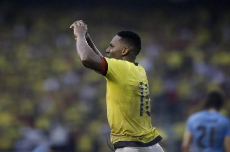 Colombia fue salvada por Yerry Mina e igualó ante Uruguay