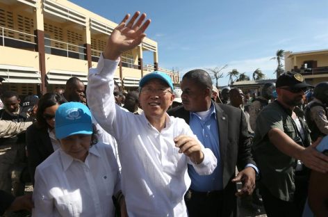 Ban Ki-moon le pide a la comunidad internacional ayudar a Haití