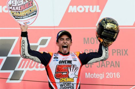 Márquez consiguió contra pronóstico su tercer título mundial de MotoGP