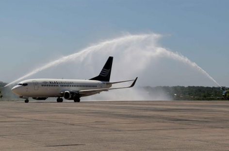 Aerolínea Alas Uruguay dejó de volar temporalmente a Asunción
