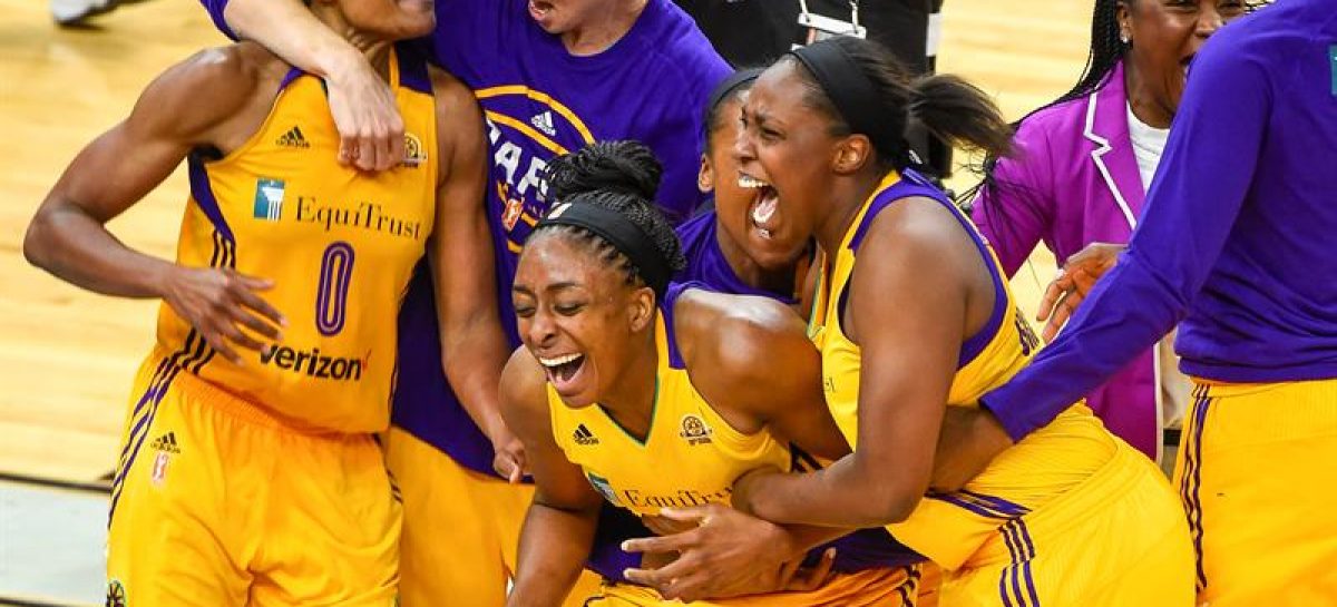 Las Sparks ganaron su tercer título de la WNBA contra las Lynx