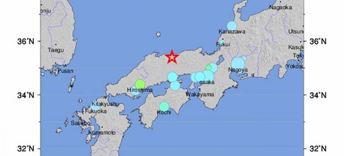 Terremoto de 6,6 grados sacudió oeste de Japón sin alerta de tsunami