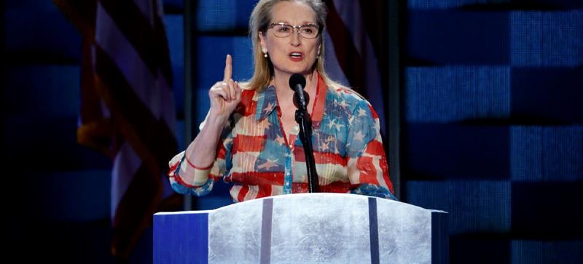 Meryl Streep se sentiría «muy halagada» de interpretar a Hillary Clinton