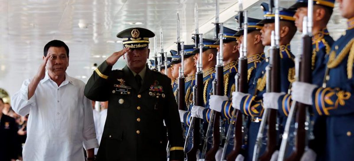 Duterte desea finalizar acuerdo militar con Estados Unidos