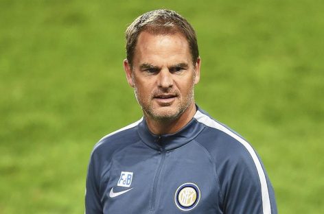 Inter destituyó al técnico holandés Frank De Boer