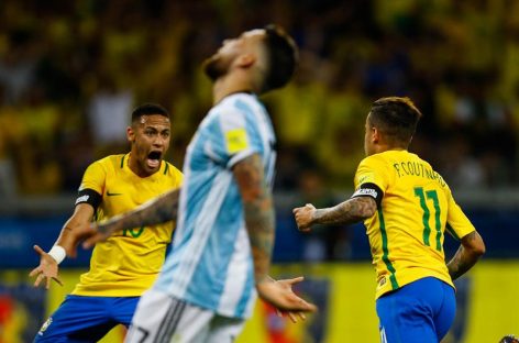 Brasil y Uruguay se asilaron en la cima y Argentina se alejó del Mundial