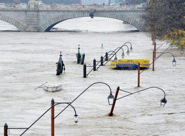 Italia registró inundaciones y está en alerta por la crecida del río Po