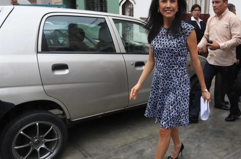 juez dió plazo de diez días a la esposa de Humala para que regrese a Perú