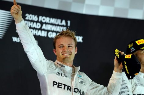 Nico Rosberg anunció su retiro de la Fórmula Uno