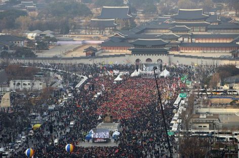 Nuevas protestas exigen la destitución de la presidenta surcoreana