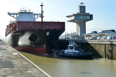 Buque neopanamax marcó récord al cruzar ampliación del Canal