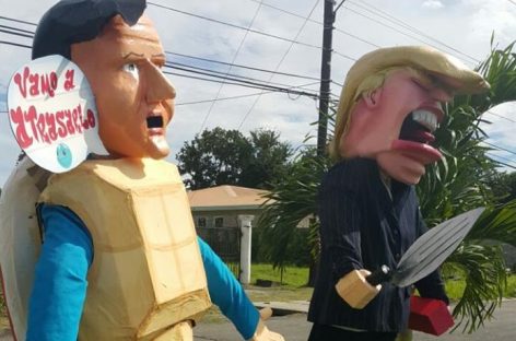 Trump, Goku y Juan Gabriel, fueron los «quemados» del 2016 en Panamá