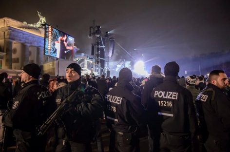 Alemania entró en 2017 bajo enormes medidas de seguridad