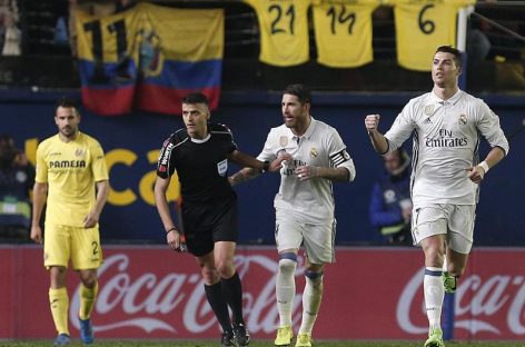 El Real Madrid remontó al Villarreal en una vibrante segunda parte