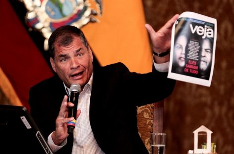 Correa teme persecución en su contra si la oposición gana los comicios
