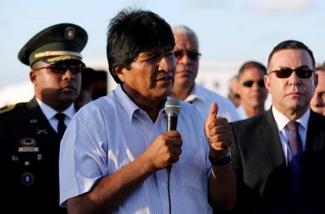 Evo Morales volverá a Cuba en abril para operarse de la garganta