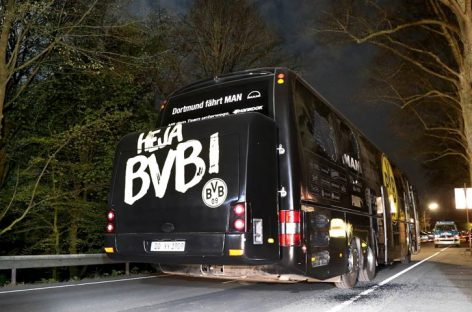 Detuvieron a sospechoso del atentado contra el autobús del Borussia Dortmund