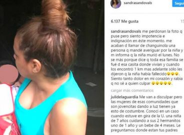 Sandra Sandoval denunció muerte de una bebé en Bocas del Toro