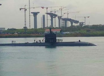 Submarino nuclear de EE.UU. cruzó el canal de Panamá