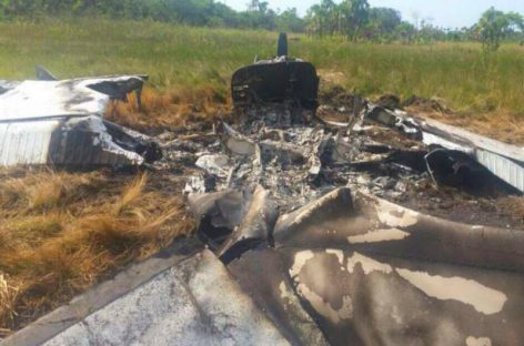 Avioneta con matrícula panameña cayó al Caribe hondureño