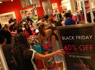 Habrá ventas de «viernes negro» en centros comerciales del país en septiembre