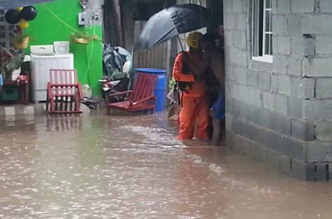 Vivienda colapsó en San Miguelito tras fuerte aguacero