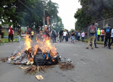 Enfrentamientos en la UP dejaron 4 detenidos y 9 heridos