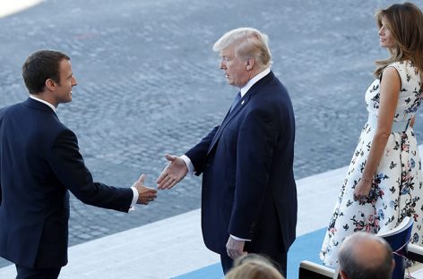 Macron a Trump: «nada separará jamás» los lazos históricos de Estados Unidos y Francia