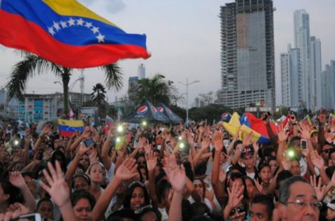 Venezolanos en Panamá protestaron a favor de Guaidó y pidiendo el «cese de la usurpación»