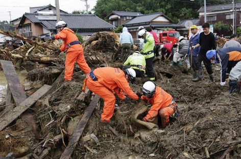 3 muertos y 11 desaparecidos han dejado las torrenciales lluvias en Japón