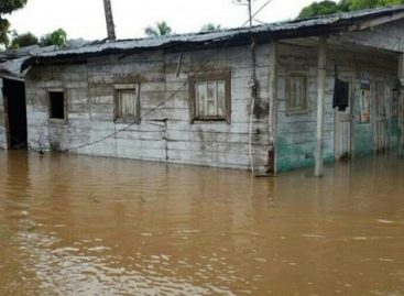 Río Tuira se desbordó en Darién: Al menos 24 familias damnificadas
