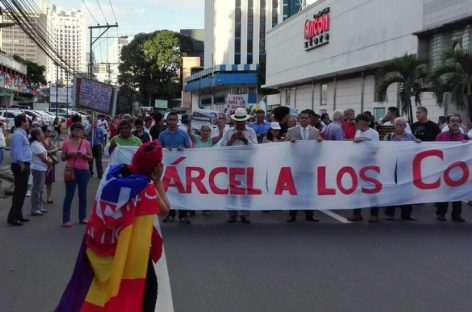Panameños se manifestaron en contra de la corrupción