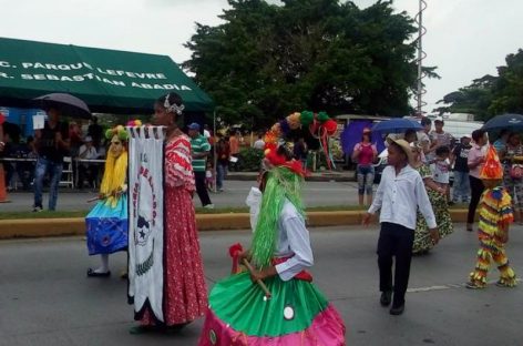 Con desfile celebraron 498 años de fundación de Panamá la Vieja