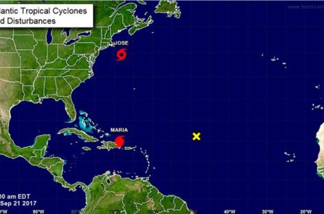 Tormenta tropical José se mantiene frente a la costa noreste de Estados Unidos