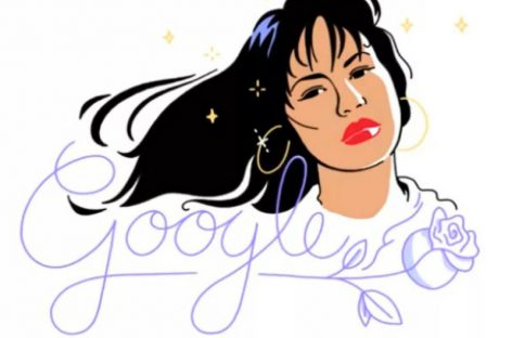 Google homenajeó a Selena Quintanilla con un doodle musical