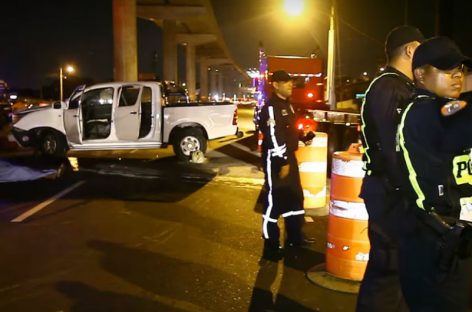 Conductor murió al colisionar con un muro vía Tocumen