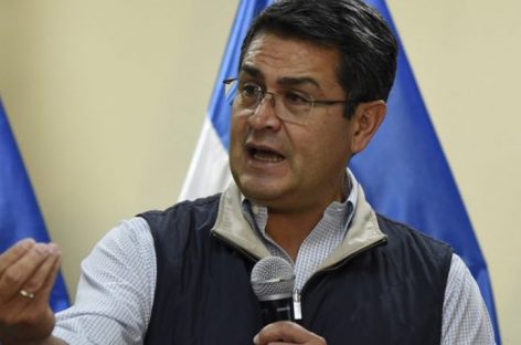 Presidente hondureño llamó a la oposición a un diálogo para lograr «acuerdo nacional»