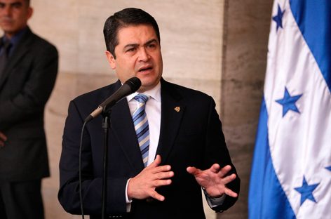 Presidente de Honduras afirma no tener problema en recontar votos