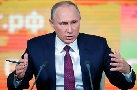 Putin abordará situación de la prensa con directores de medios