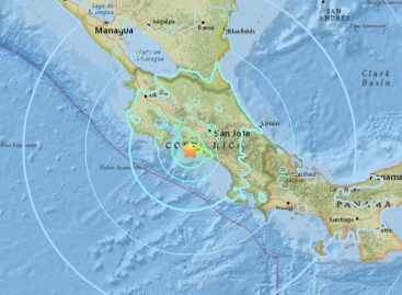 Sismo de magnitud 5,2 sacudió el Pacífico sur de Costa Rica