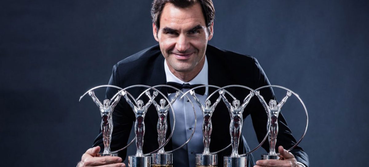 Roger Federer se llevó el premio al Mejor Deportista del Año