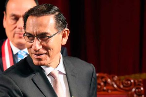 Vicepresidente Vizcarra es el llamado a asumir presidencia de Perú