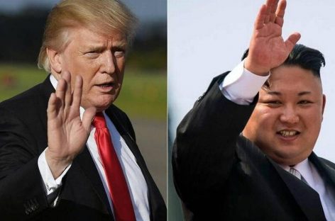 Trump anunció encuentro con Kim en Singapur el 12 de junio