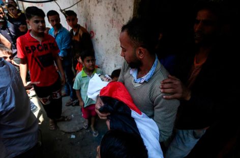 Gobierno palestino culpa a Israel y Estados Unidos de “masacre” en Gaza