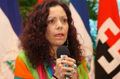 Vicepresidenta afirma que los nicaragüenses quieren paz y tranquilidad